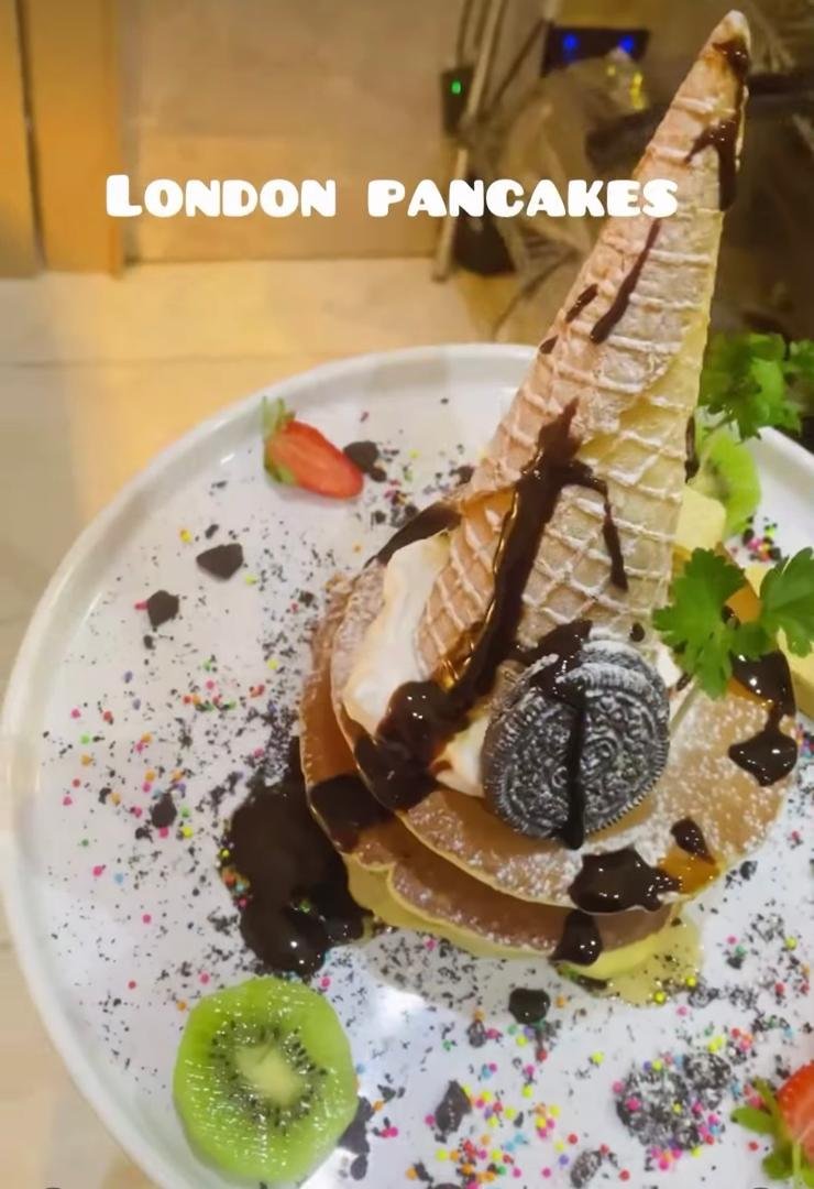 The patio London pancakes